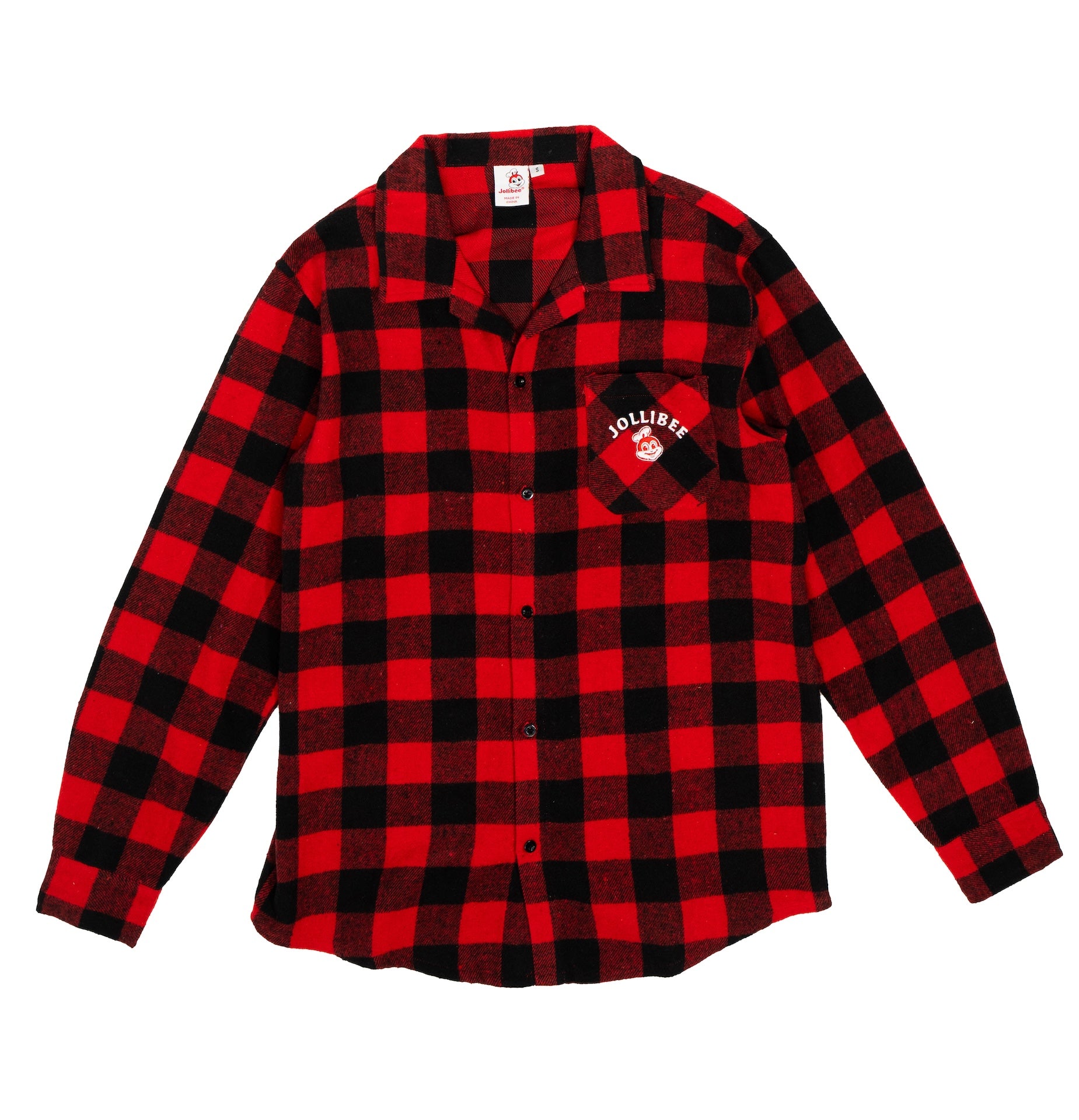 Jollibee Checkered Pajama Set hover figure