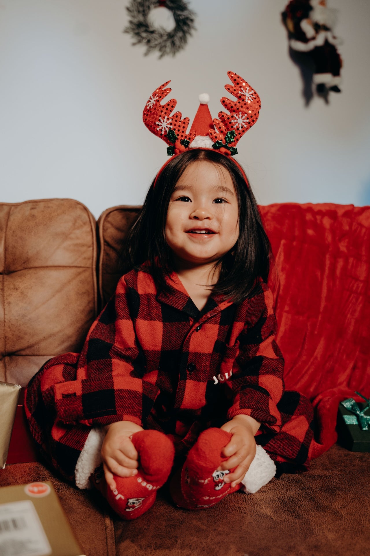 Jollibee Checkered Pajama Set (Kids)