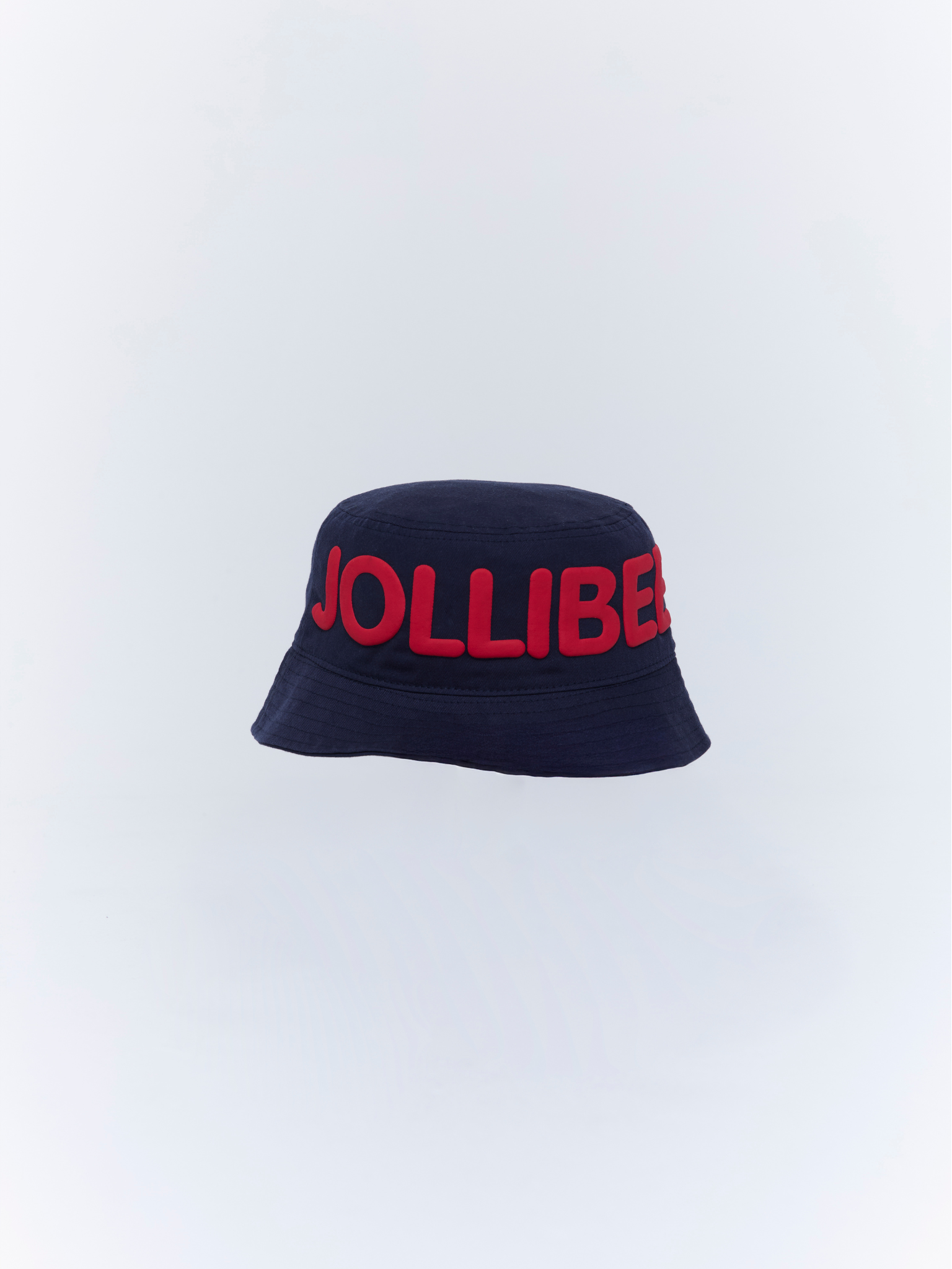 Navy Jollibee Puff Bucket Hat hover figure
