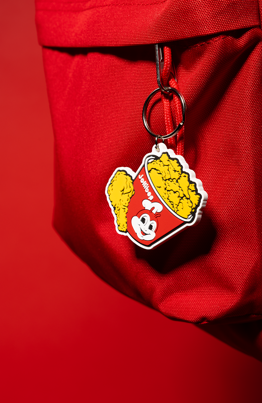 Jollibee bucket keychain