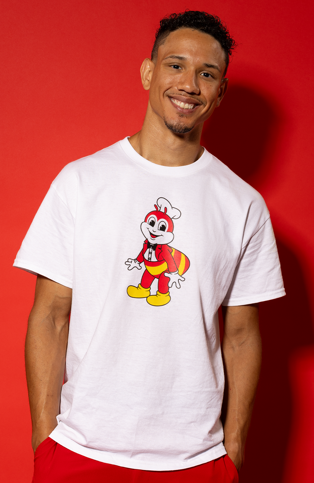 Adult Mascot White Shirt