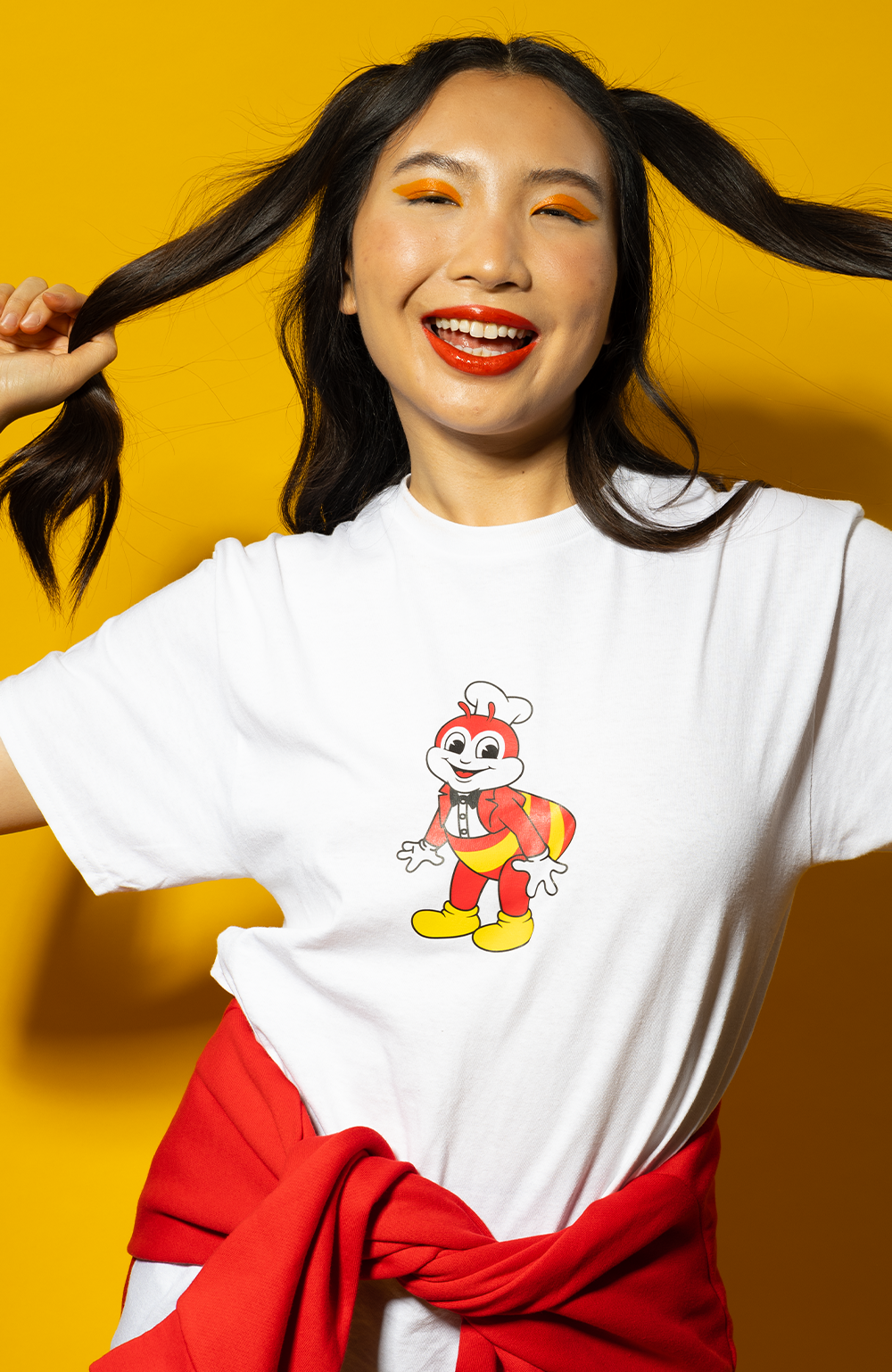 Adult Mascot White Shirt