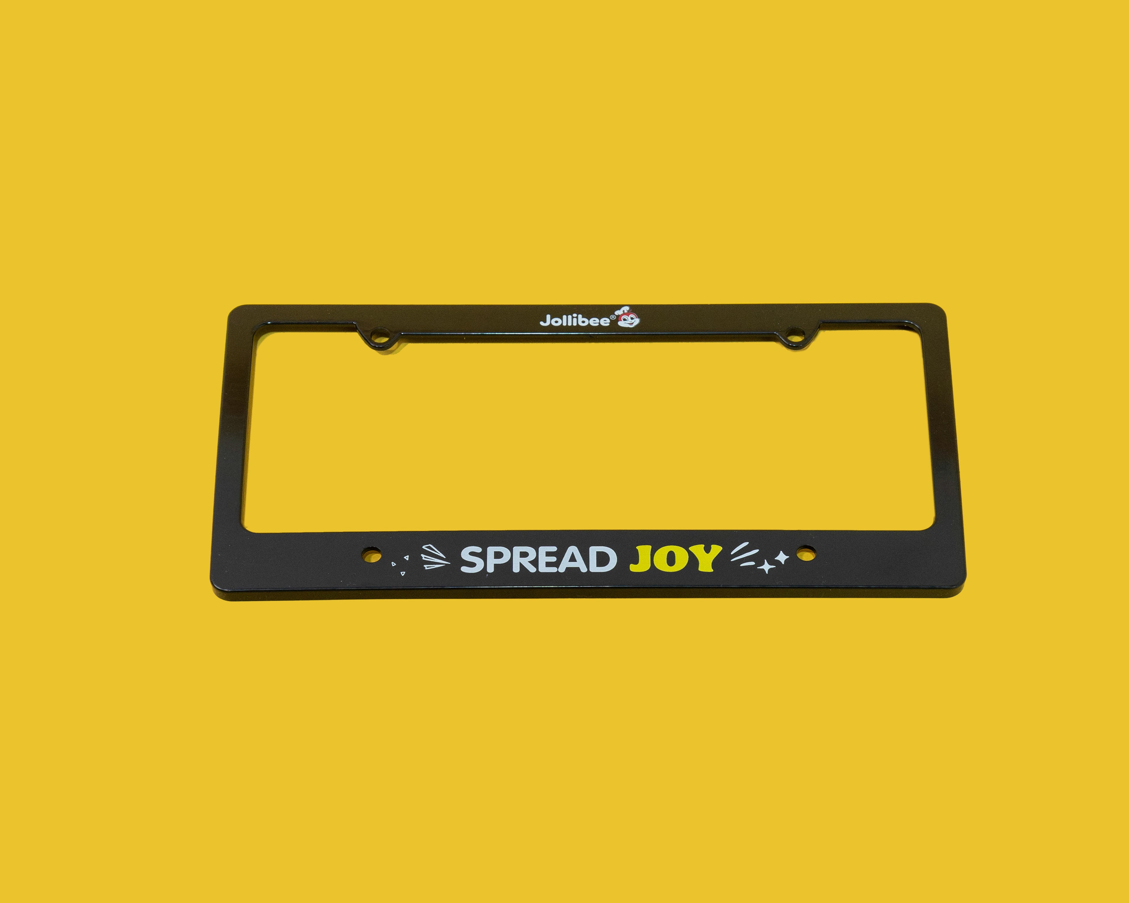Spread Joy License Plate Cover