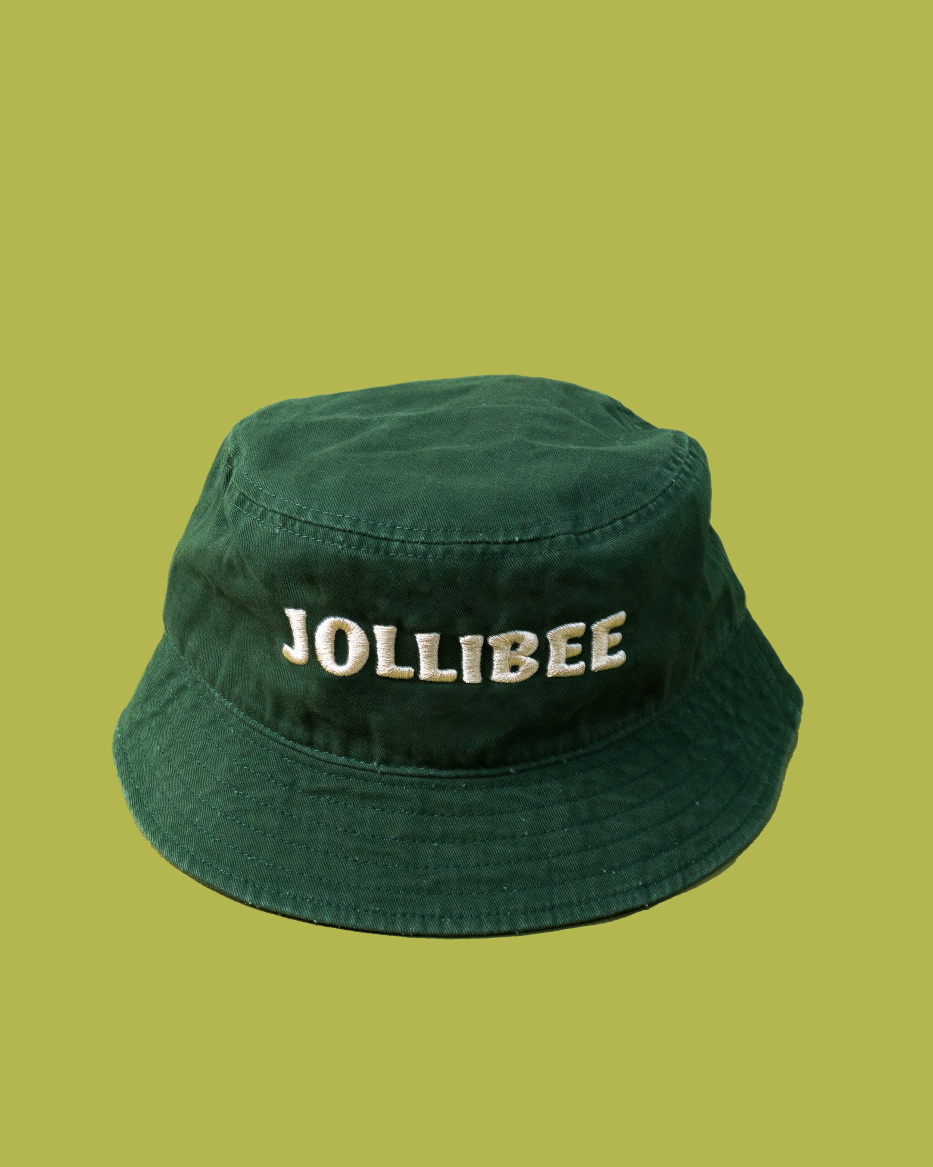 Jollibee Retro Green Bucket Hat