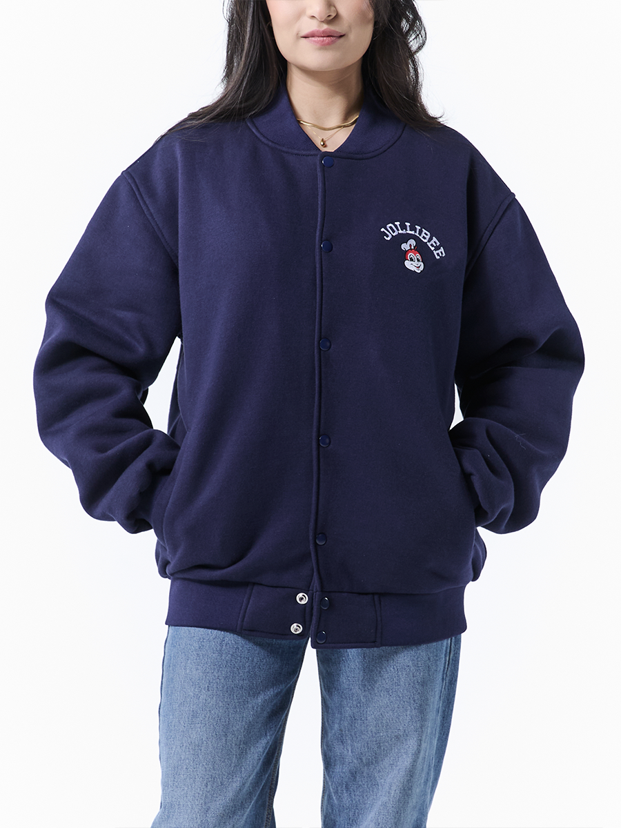 Navy Unisex Bomber Jacket | Jolly Merch Shop