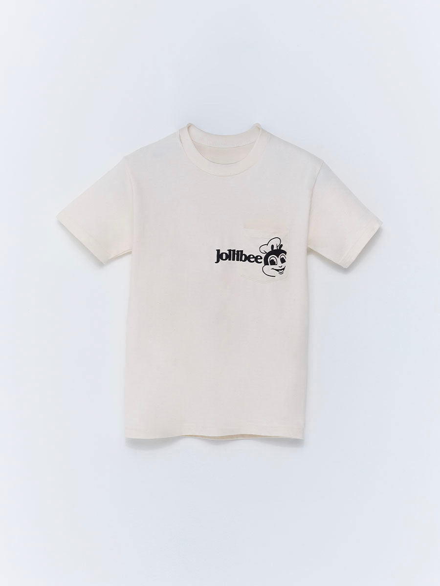 Peeking Bee Pocket T-Shirt | Jolly Merch Shop